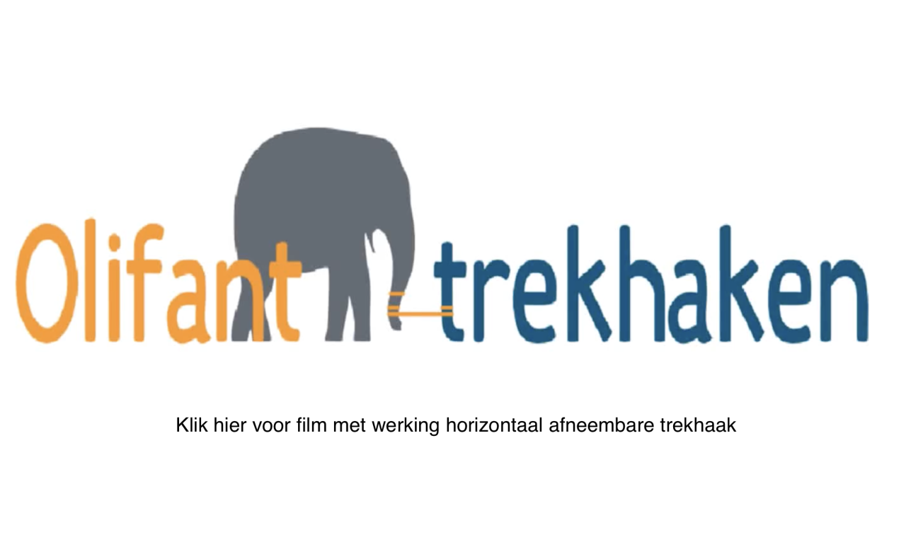 Film horizontaal afneembare trekhaak