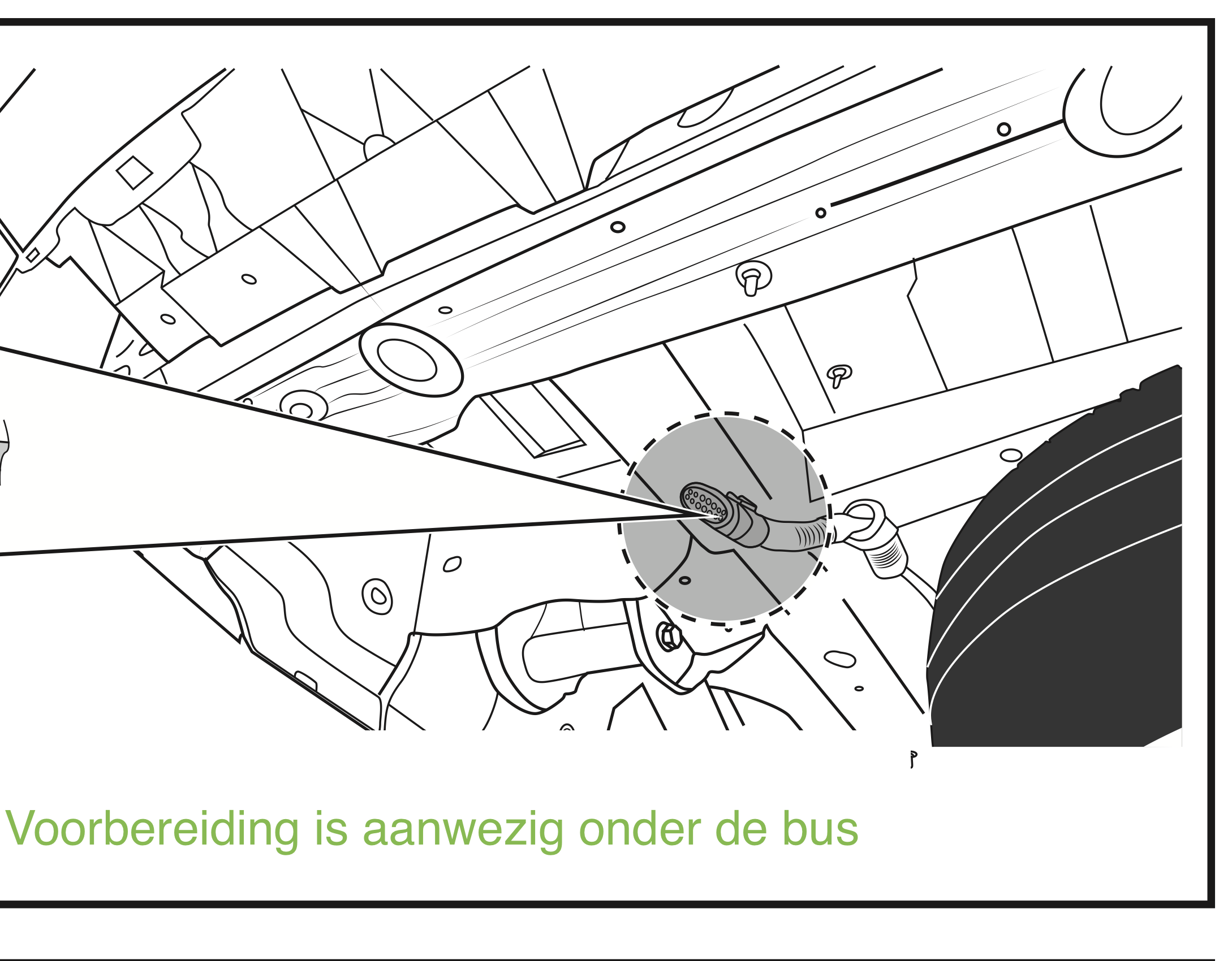 MAN met kabelset voorbereiding, ook facelift na 06/2024