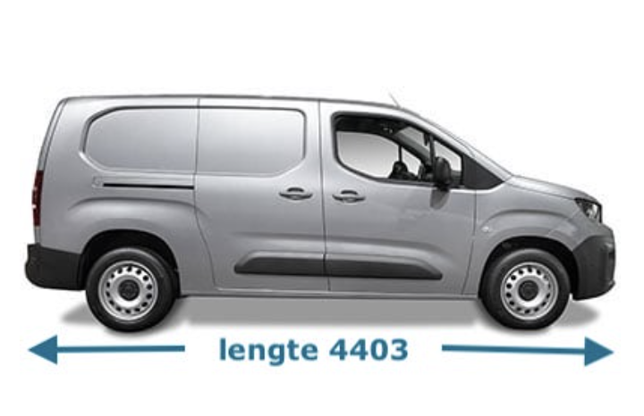 Lengte 1 (4403mm) wielbasis van 2785 mm