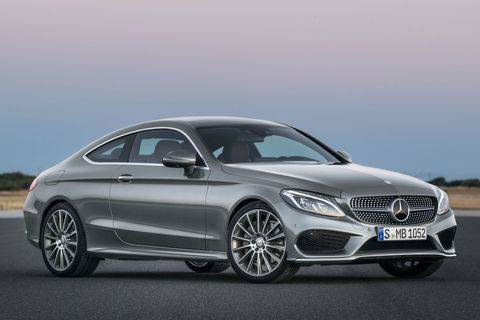 Trekhaak + kabelset Mercedes C-klasse C205, coupe|2015 - 2018