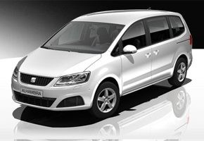 Trekhaak + kabelset Seat Alhambra, MPV | 2010 - 2012