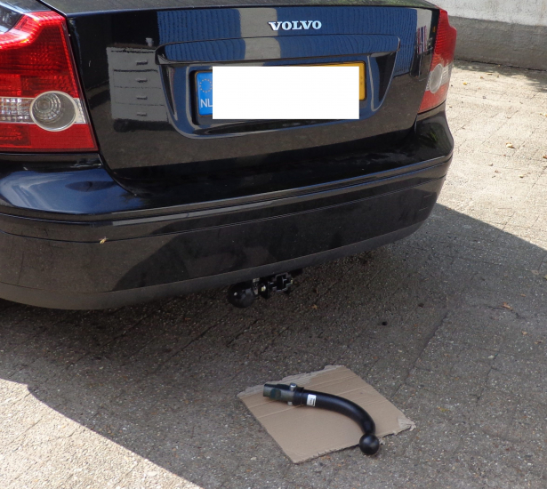 Horizontaal afneembare trekhaak + 13 polige originele kabelset | Kia EV6 5 deurs | 08/2021 - heden