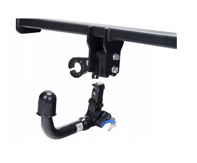 Verticaal afneembare trekhaak + 13 polige universele kabelset | Toyota Yaris Cross 5 deurs, Hatchback | 05/2024 - heden