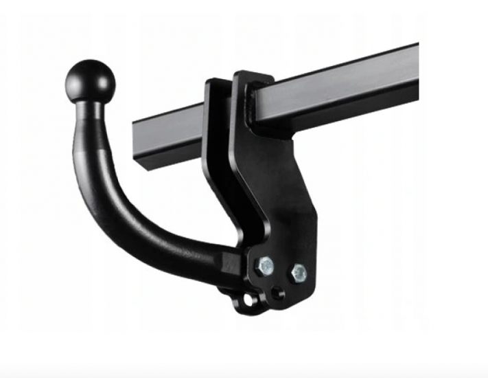 Vaste trekhaak + 13 polige universele kabelset | Volkswagen Caddy auto MET  trailer module Hella achterin voertuig (chassisnummer PR code: 1D8 of 1M7)