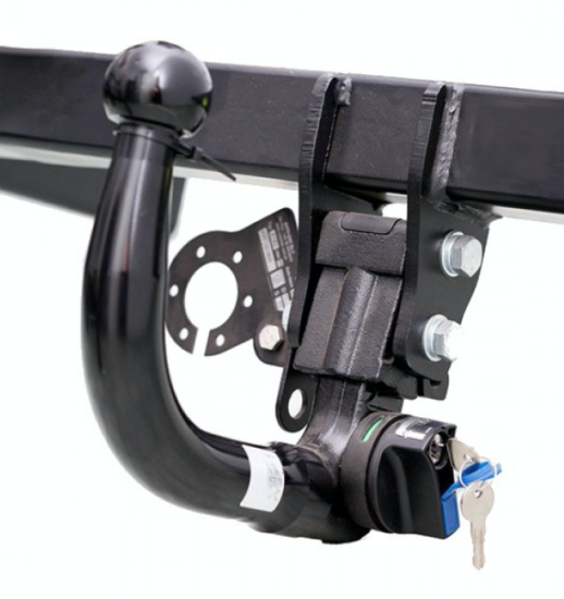 Verticaal afneembare trekhaak + 13 polige universele kabelset | BMW 2 serie G42 Coupe | 08/2021- heden