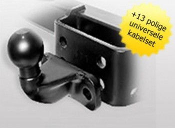 Vaste trekhaak + 13 polige universele kabelset | Dodge Ram 1500, 2000 Pick up | 01/2019 - heden