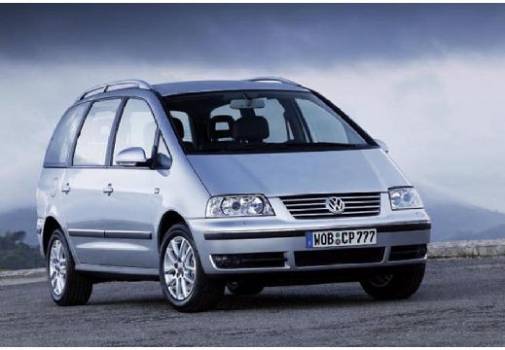 Trekhaak + kabelset Volkswagen Sharan, VAN| 2000 - 2010