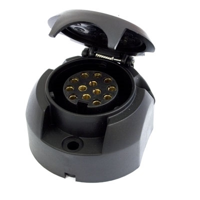 Verticaal afneembare trekhaak + 13 polige originele kabelset | Peugeot 2008 I (type CU) 5 deurs, SUV | 01/2013 - 12/2019