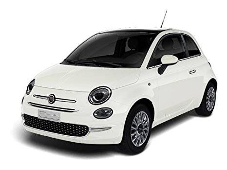 Trekhaak Fiat 500 met passende  kabelset, ook Cabrio versie!